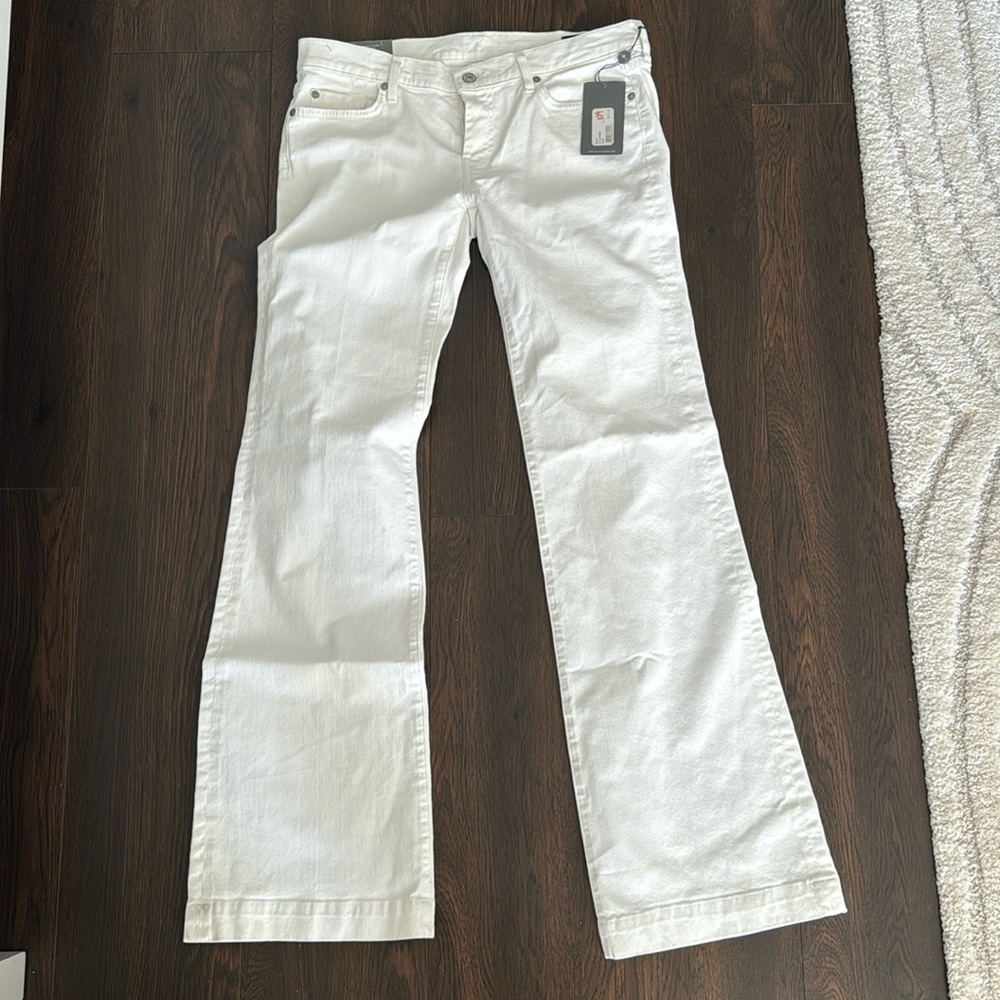 Seven For All Man Kind Dojo Flare leg trousers low rise